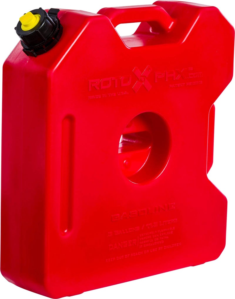 ROTOPAX Red 3 Gallon Gasoline Pack 17â€ x 16â€ x 5â€ RX-3G