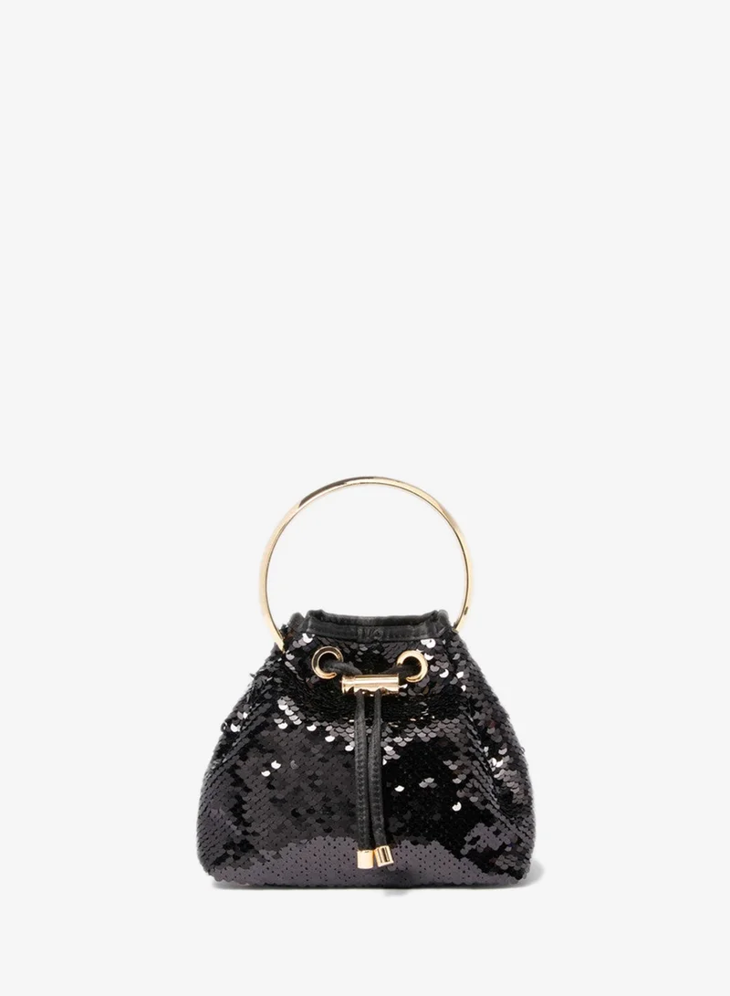 فورايفر نيو STELLA Sequined Drawstring Bag