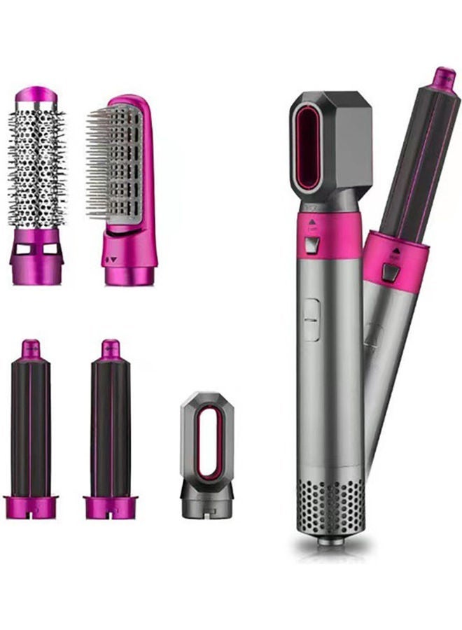NIBEMINENT 5-In-1 Hair Curling Comb Set Multicolour - Image 1