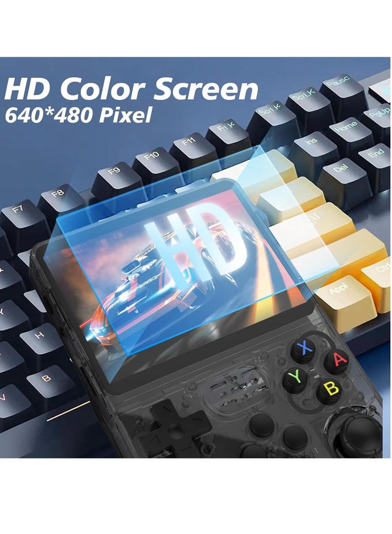 R36S handheld game console - 3.5 inch IPS screen Linux system retro game console, equipped with 15,000 + classic games 32 + 64G TF card - Image 3