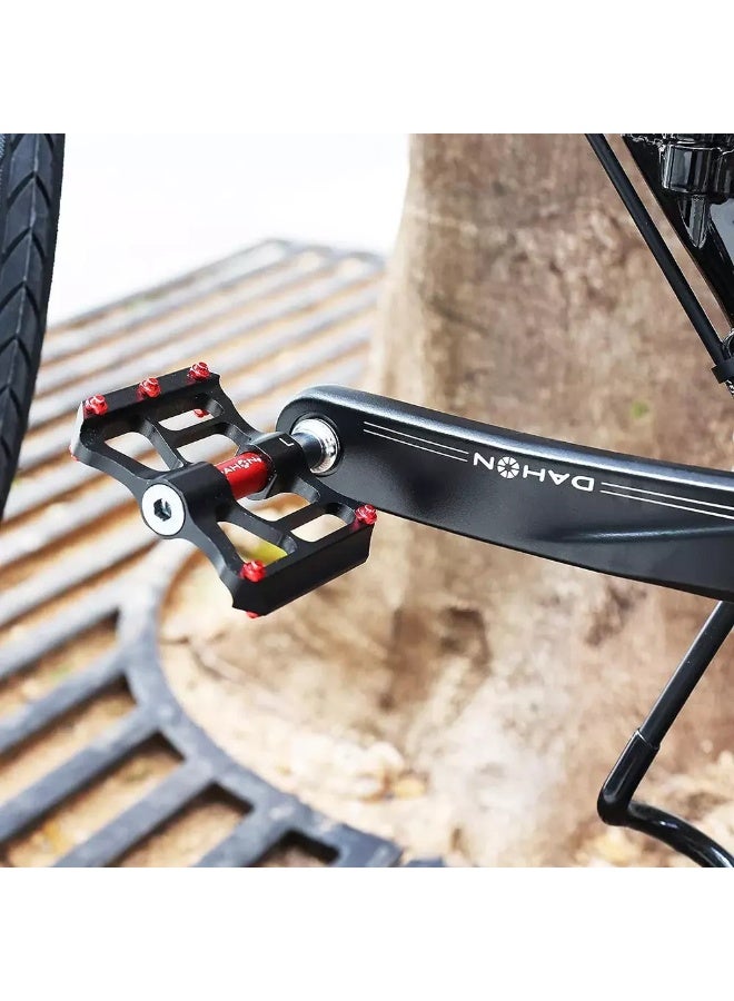 داهون دواسات منصة من الألومنيوم من داهون باللونين الأسود والأحمر - Image 4