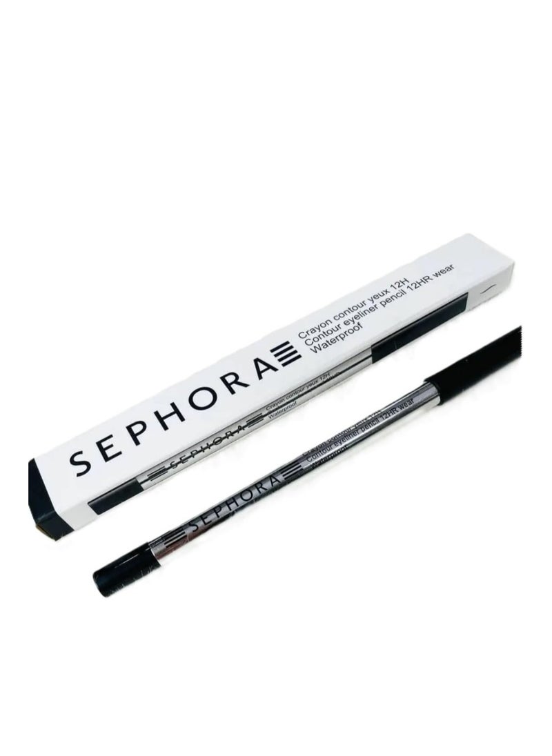 SEPHORA - black Eye Liner Kohl and 12 hour permanent - Image 1