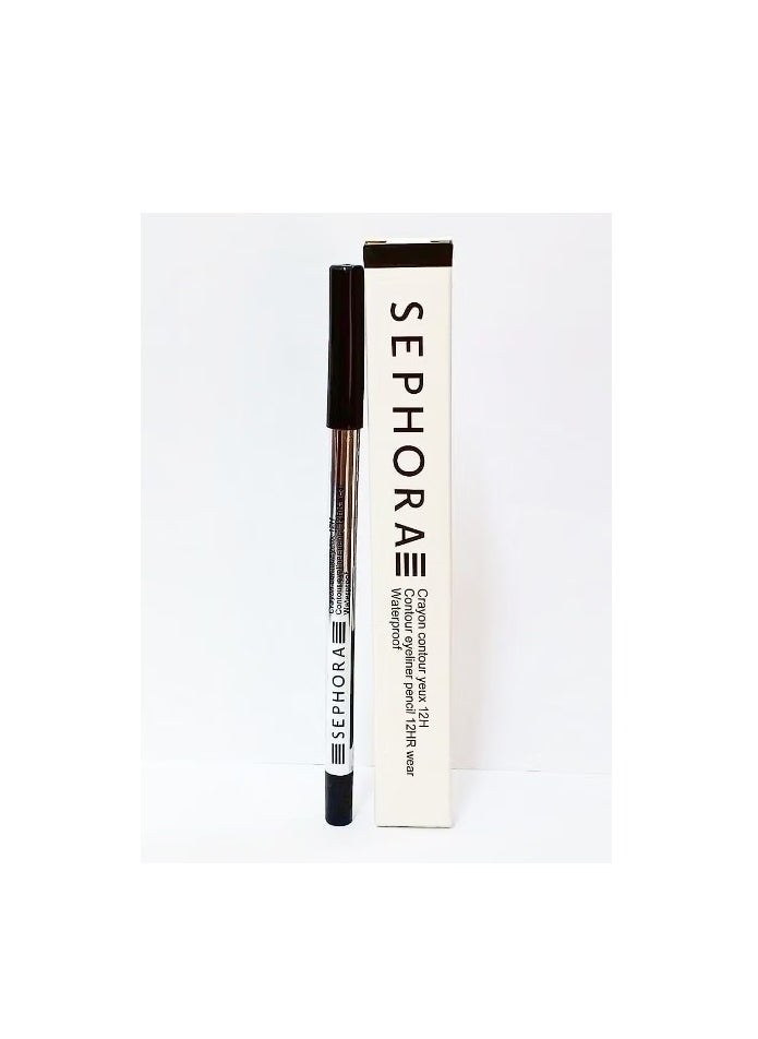 SEPHORA - black Eye Liner Kohl and 12 hour permanent - Image 1