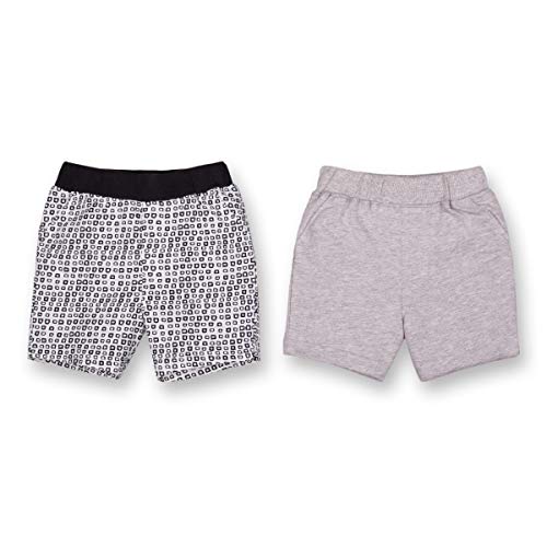 Lamaze Organic Baby Boys Baby/Toddler Girl, Boy, Unisex Shorts, Gray, 3 Months US - Image 1