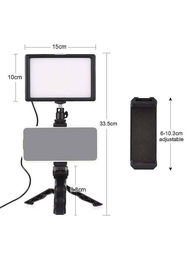 ANDOER - Andoer Desktop Lighting Kit Professional LED Video Light + Adjustable Tripod 120PCS Light Beads Bi-Color Temperature - Image 1