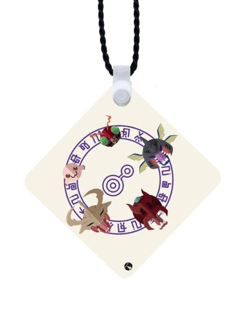 RKN Digimon Printed Car Mirror Pendant - Image 1