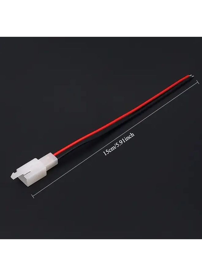 2 Pin Quick Connect Electrical Wire Terminal Connector Plug Socket For Automotive Motorcycle - Image 4