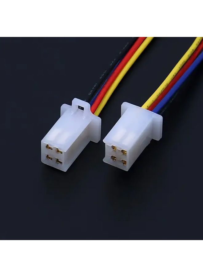 2 Pin Quick Connect Electrical Wire Terminal Connector Plug Socket For Automotive Motorcycle - Image 3