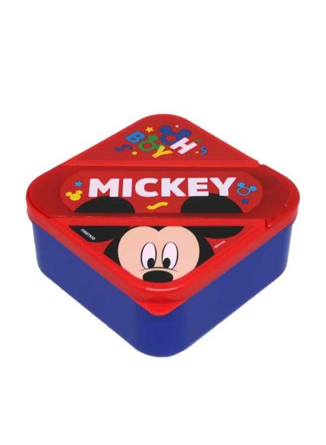 Mickey Lunch Box with Cutlery - Image 1