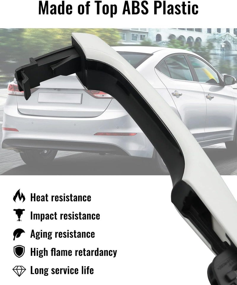 PNYZIK 4 PCS Exterior Door Handle Set for Hyundai Elantra 2017-2020 - Image 3