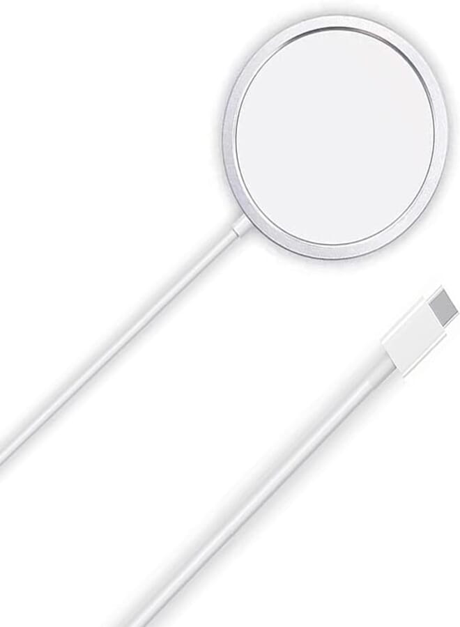 Apple MagSafe Charger 【Apple MFi Certified】Induction iPhone Charger, 15 W Magnetic Wireless Fast Charger Compatible with iPhone 14/14 Plus/14 Pro/14 Pro Max/13/12/11/X/XS/SE/XR/AirPods Pro 2