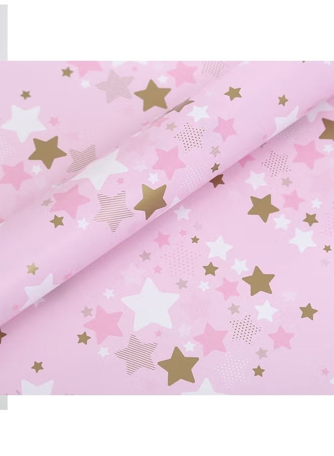 4 Sheets Gift Wrapping Paper With Accessories,Holiday Gift Wrapping Paper,Birthday Gift Box Gift Wrapping DIY, Gift Wrapping Paper for Birthday, Holiday, Wedding, Party,Kids Gift Wrapping (70cmX50cm) - Image 4