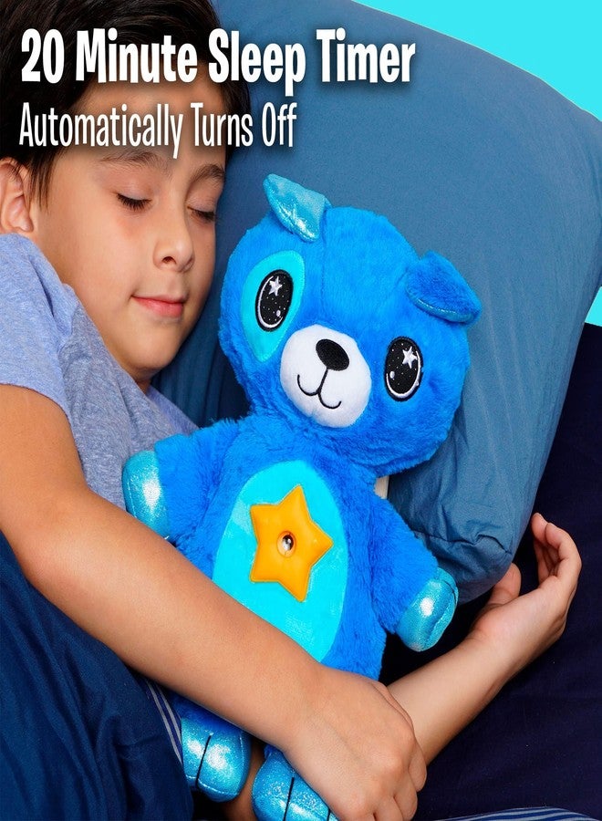 Ontel Star Belly Dream Lites, Stuffed Animal Night Light, Cuddly Blue Puppy - Projects Glowing Stars & Shapes in 6 Gentle Colors, As Seen on TV - Image 5