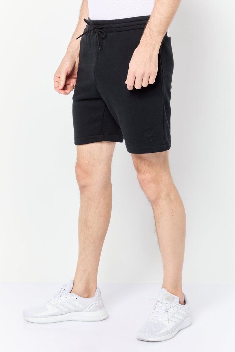 DOCKERS Men Plain Basic Shorts, Black  - Image 2