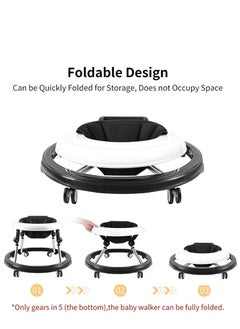 MIXDE Drop-proof Infant Toddler Baby Walker 3 In 1 Multi Function Push Learning Walker Baby Walkers With Wheels And Seat For Baby  - Image 3