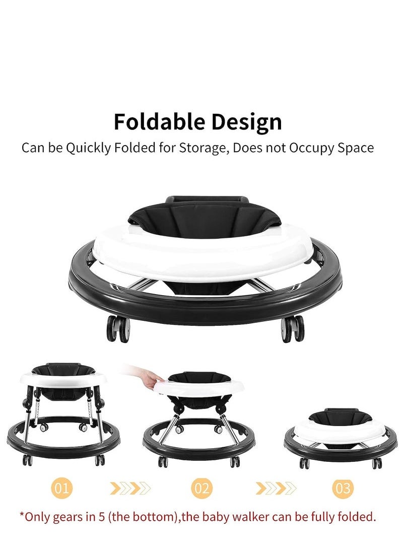 MIXDE - Drop-proof Infant Toddler Baby Walker 3 In 1 Multi Function Push Learning Walker Baby Walkers With Wheels And Seat For Baby - Image 1