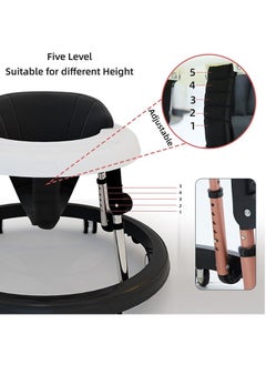MIXDE Drop-proof Infant Toddler Baby Walker 3 In 1 Multi Function Push Learning Walker Baby Walkers With Wheels And Seat For Baby  - Image 4