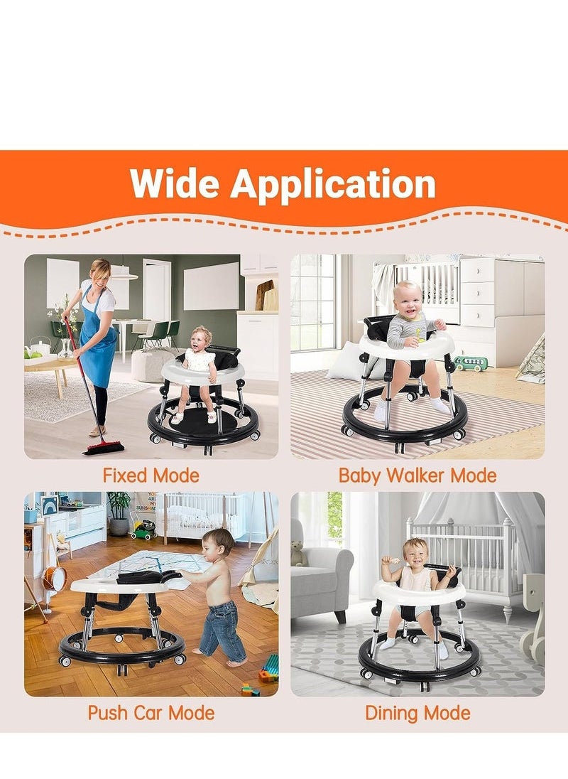 MIXDE - Drop-proof Infant Toddler Baby Walker 3 In 1 Multi Function Push Learning Walker Baby Walkers With Wheels And Seat For Baby - Image 1