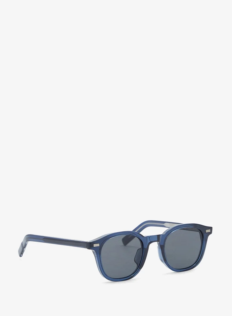 Robert Wood Polarized Lens Wayfarer Sunglasses