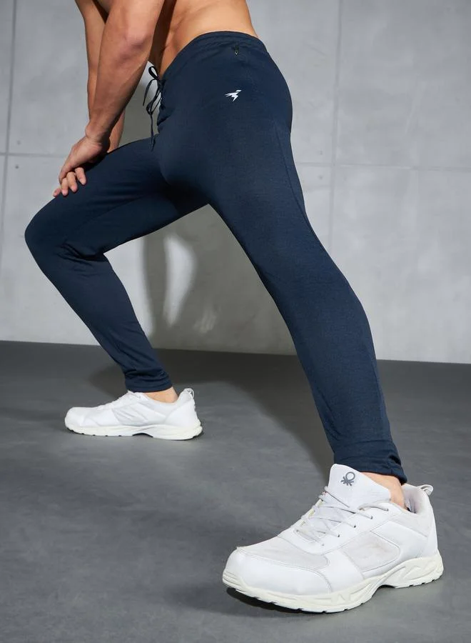 Technosport Technosport Men Melange Slim Fit Track Pants