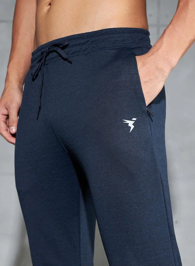 Technosport Technosport Men Melange Slim Fit Track Pants