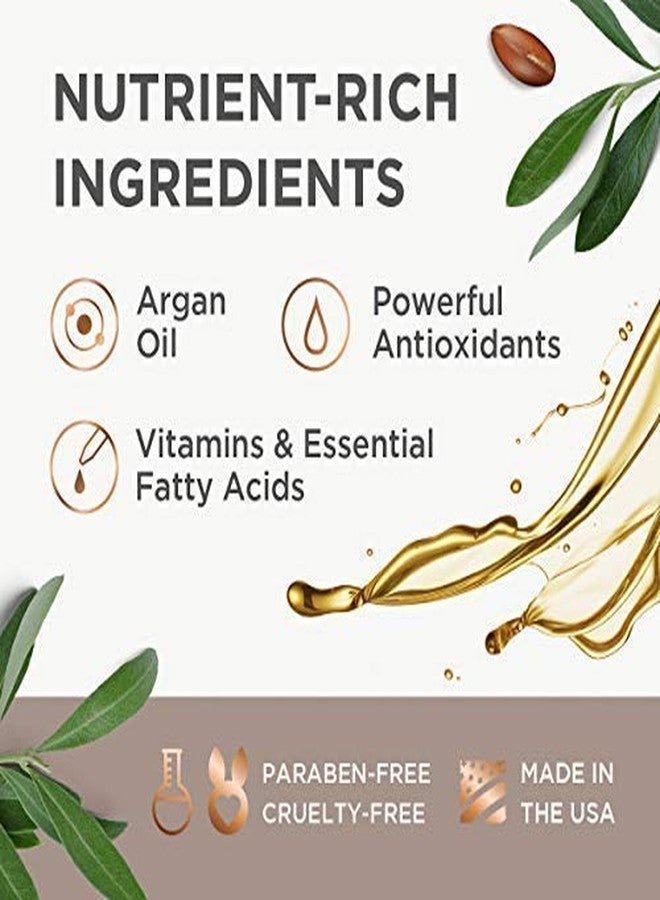 Argan Magic Nourishing Hair Cream - Hydrates, Conditions, and Eliminates Frizz for All Hair Types | Seals in Shine | Made in USA, Paraben Free, Cruelty Free (8.5 oz / 2 Pack) - Image 4