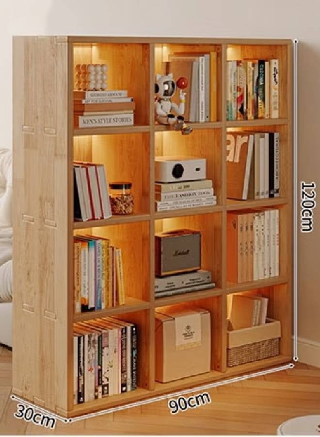 NKX Multi-Layer Storage Bookshelf Rack Stylish Living Room Home Storage & Display Cabinet  - Image 2
