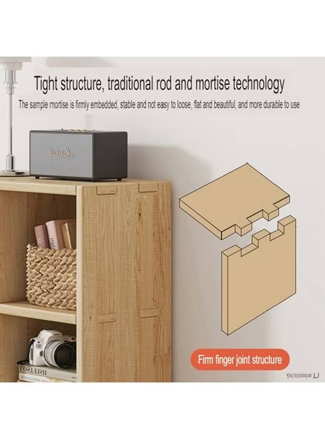 NKX Multi-Layer Storage Bookshelf Rack Stylish Living Room Home Storage & Display Cabinet  - Image 3
