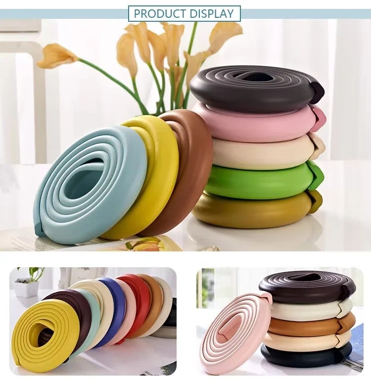 Y&D Hot Selling L-Shaped Edge Guards - Baby Safety Corner Protectors - Soft PVC Silicone Table Corner Cushions for Childproofing Furniture & Preventing Bumps - Image 4
