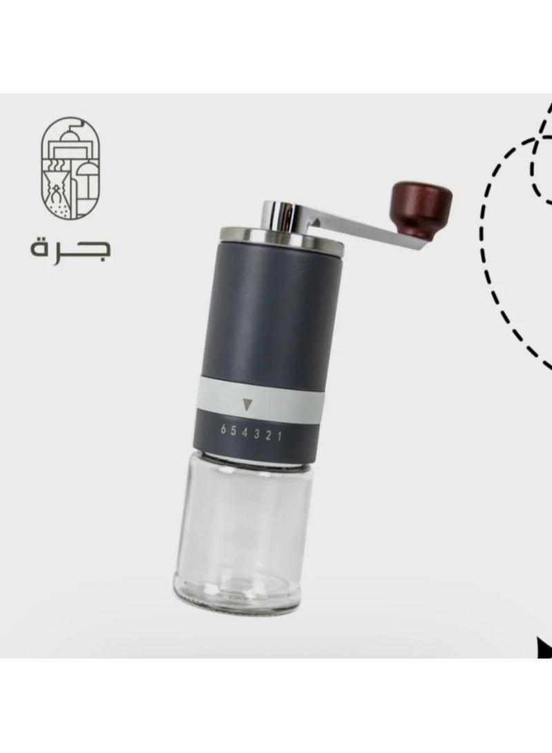 Jarrah Portable Manual Coffee Grinder With Stainless Steel Burr Adjustable For Espresso Drip French Press Camping Travel - Image 1