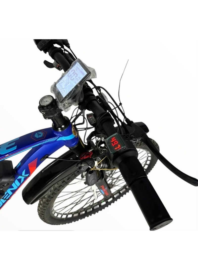 Prix PHOENIX 2615 E-BIKE, Electric BIKE , size 26 inch , 21-speed , Disc brakes Shimano , Stability and speed - Image 4