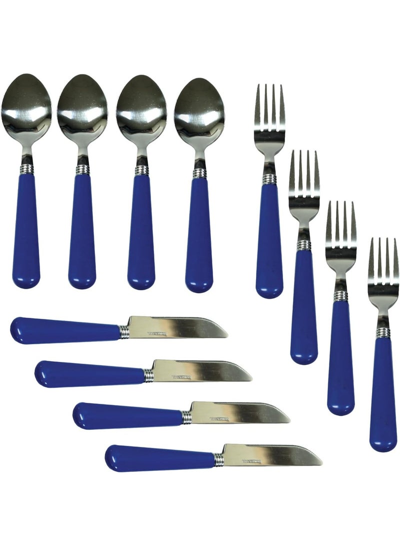 24-Piece Enamel Camping Tableware Set - Image 5