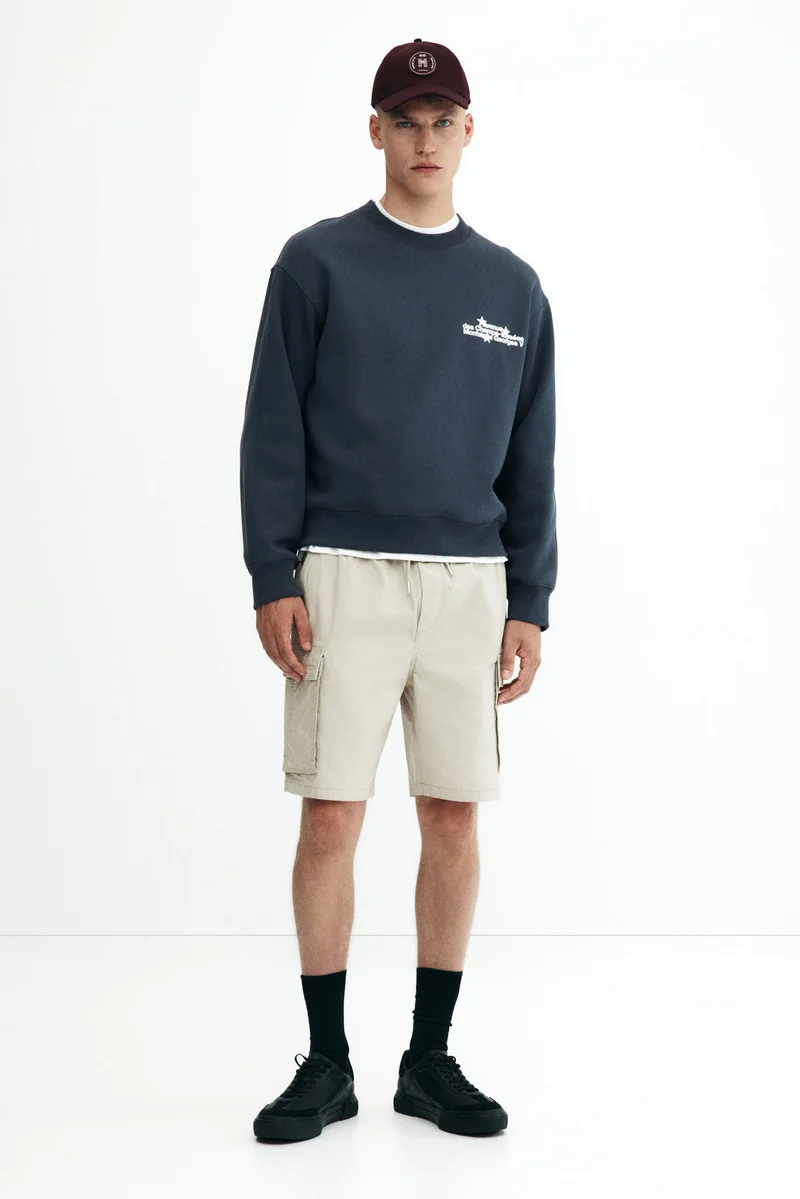 H&M Regular Fit Printed sweatshirt