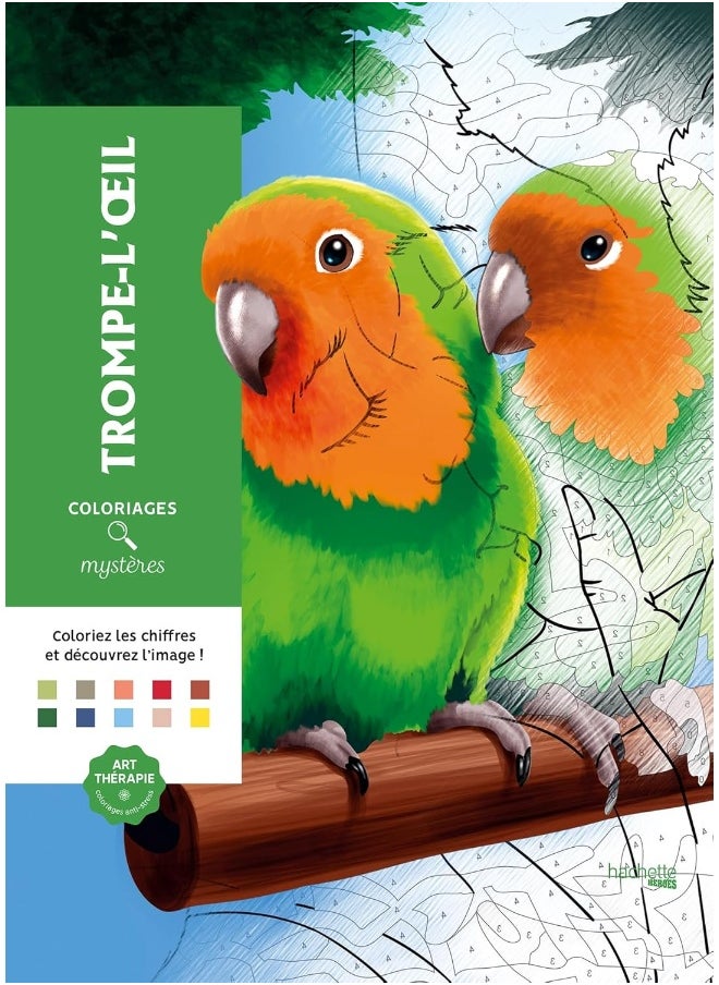 HACHETTE HEROES Coloriages mystères - Trompe l'oeil  - Image 2