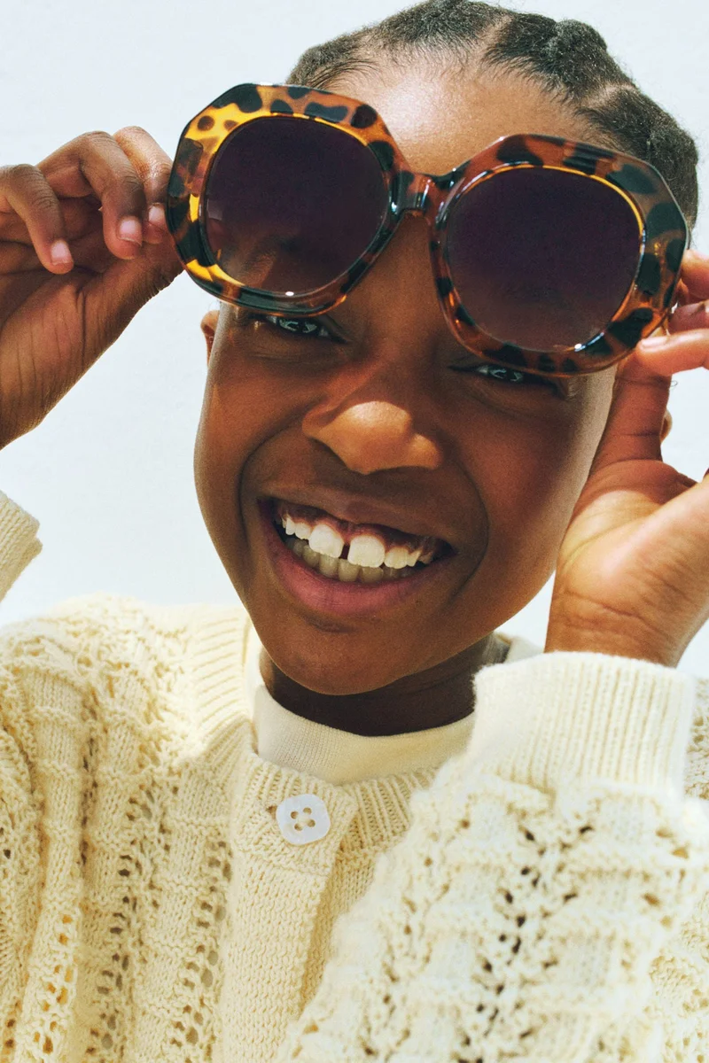 H&M Pointelle-knit cardigan