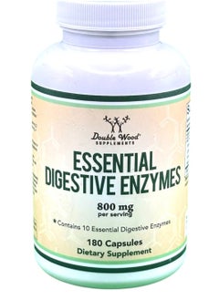 Essential Digestive Enzymes, 800mg - 180 Capsules