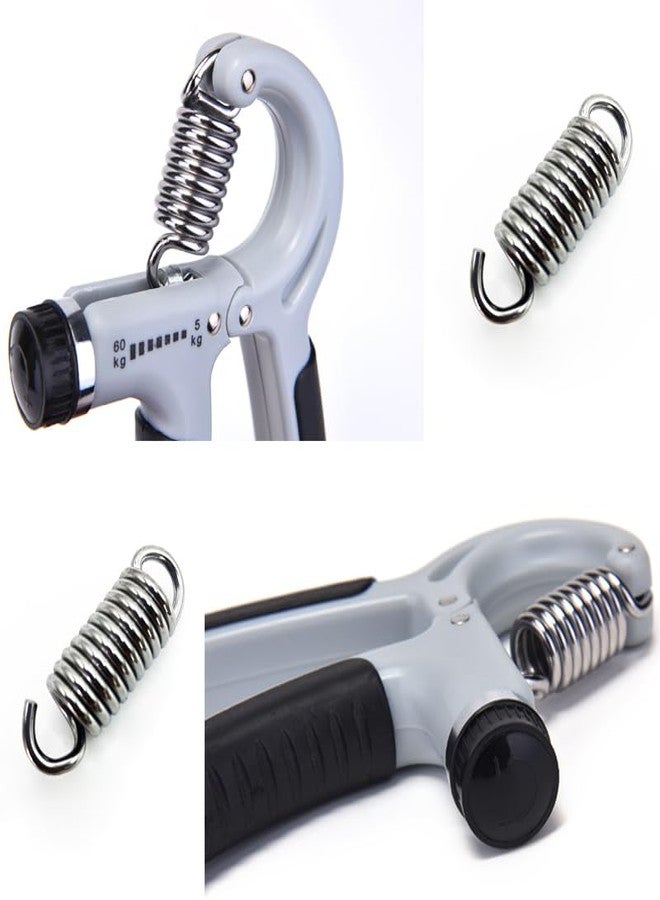 SquEqu 5 Pack Hand Grip Strengthener Spring Replacement For Hand Grips Strength Trainer Gripper Forearm Wrist Exerciser Springs Repair - Image 3
