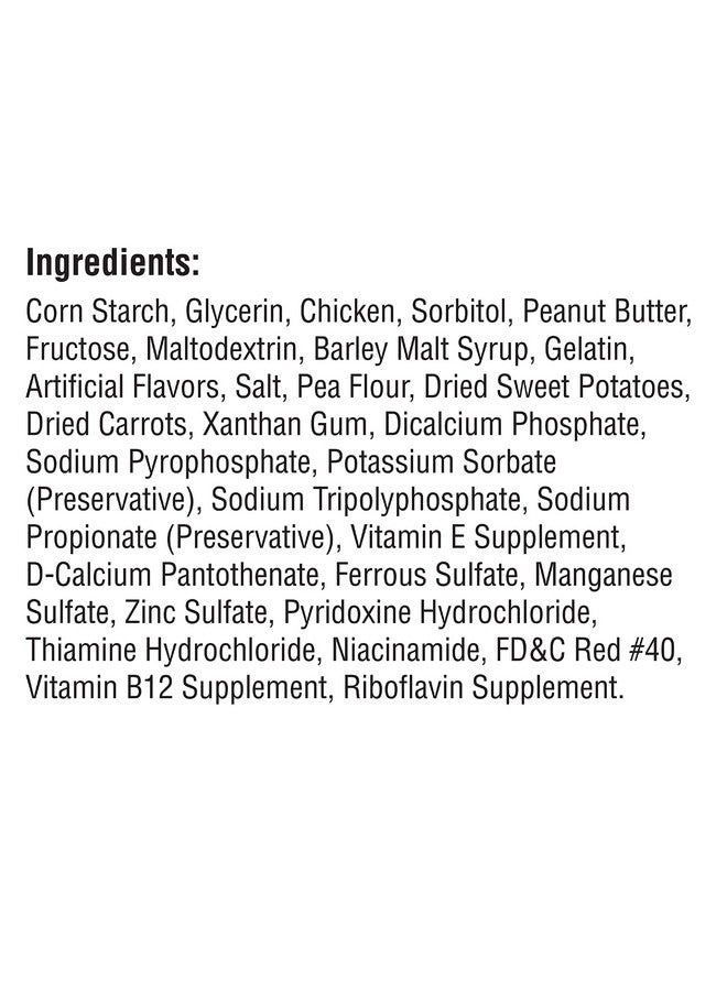 SmartBones Mini Chews With Real Peanut Butter 24 Count, Rawhide-Free Chews For Dogs (Packaging May Vary) - Image 5