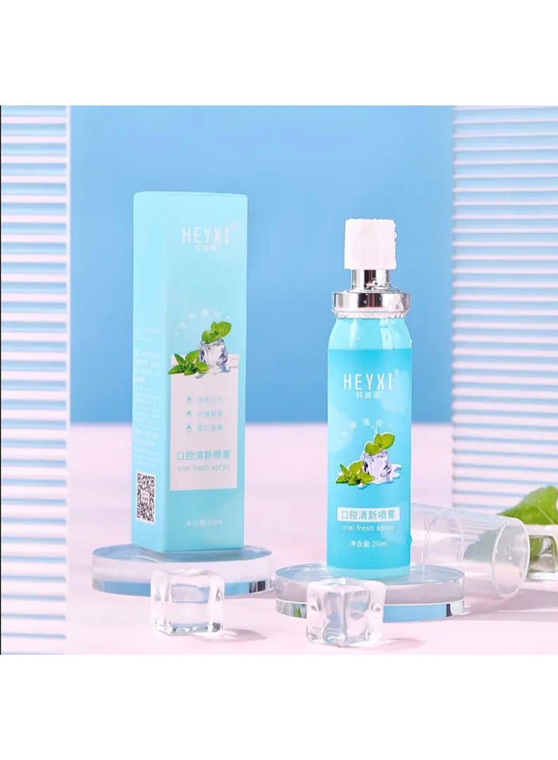 HEYXI Oral Fresh Breath Spray - Instant, On-the-Go Freshness - Image 1