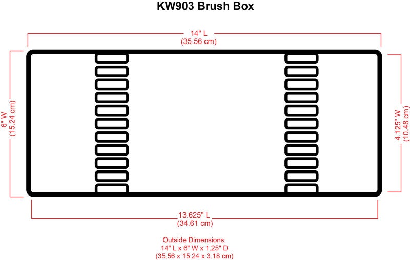 ArtBin KW903 Brush Box with Foam Inserts, Fine Art Portable Paint Brush Organizer, Plastic, Clear, 1.0 Count - Image 3