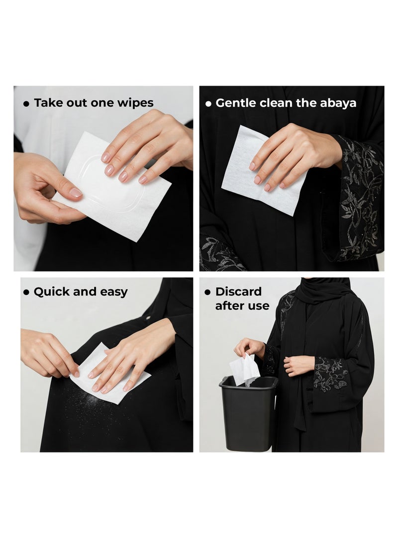 All day wipes All Day Abaya Cleaning wipes 25 sheets ( Pack of 24) - Image 2