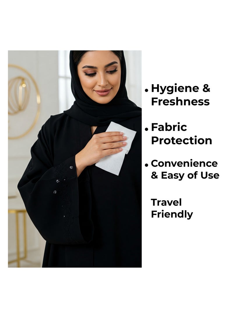 All day wipes All Day Abaya Cleaning wipes 25 sheets ( Pack of 24) - Image 3