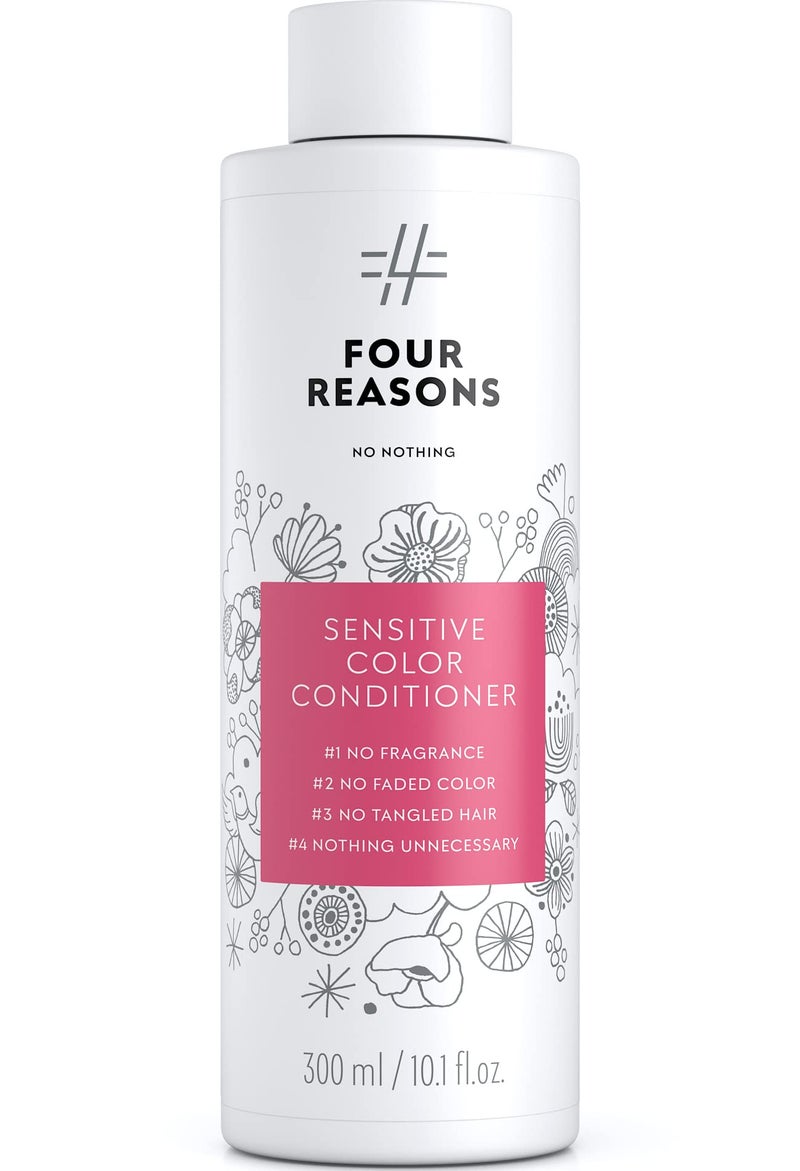 No nothing Sensitive Hair Conditioner for Color Treated Hair - Fragrance Free- Hypoallergenic, Phthalate Free, Paraben Free, Vegan & Unscented Conditioner -10.15 oz - Image 1