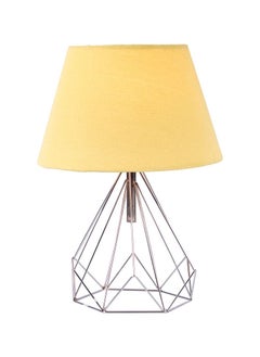 bruno 1 lamp yellow silver table lamp TLYS 1