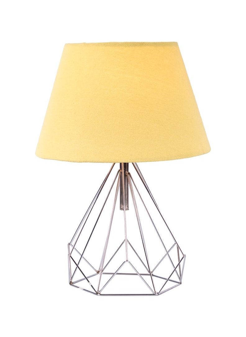 NAGAFA SHOP - bruno 1 lamp yellow silver table lamp TLYS 1 - Image 1