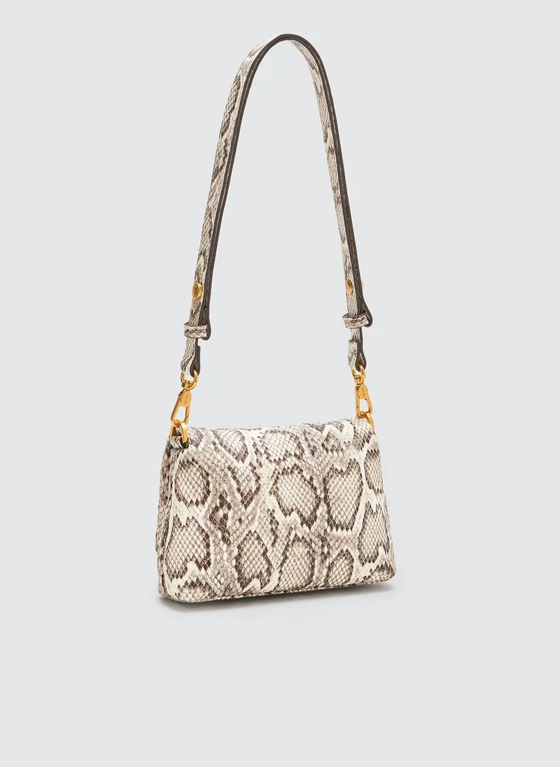 ليو جو حقيبة لابافي بطبعة الثعبان