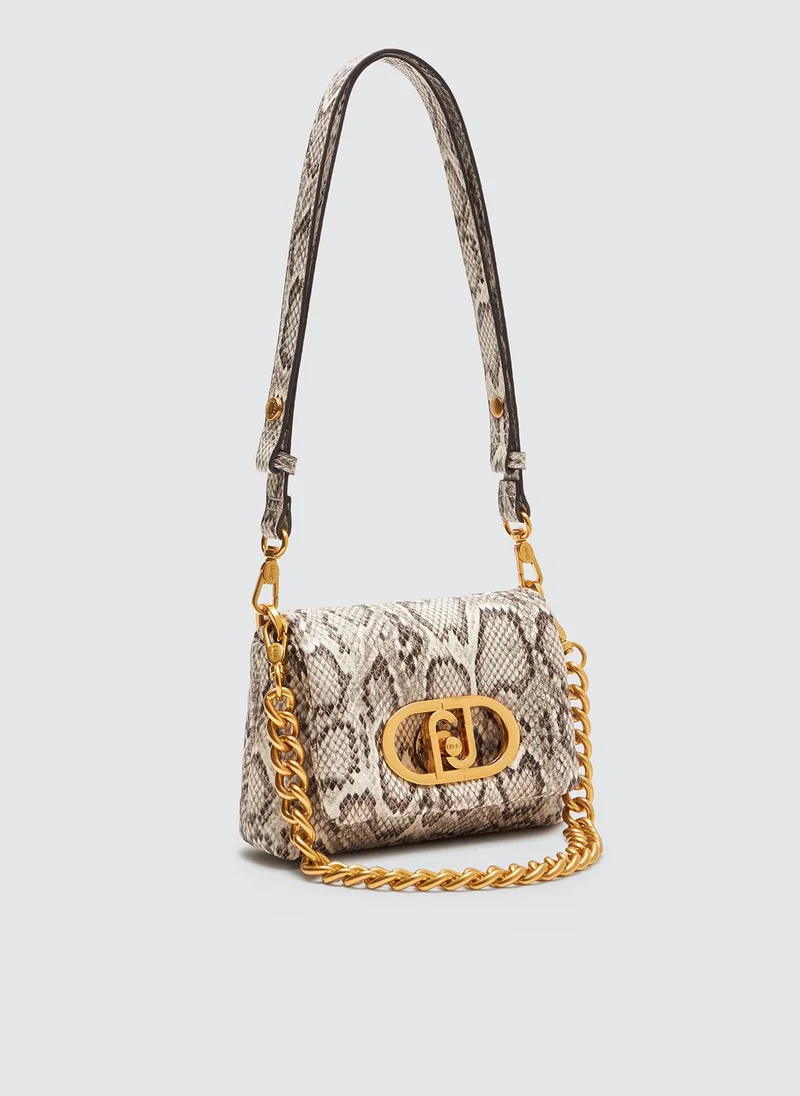 Liu Jo Python-print LaPuffy bag