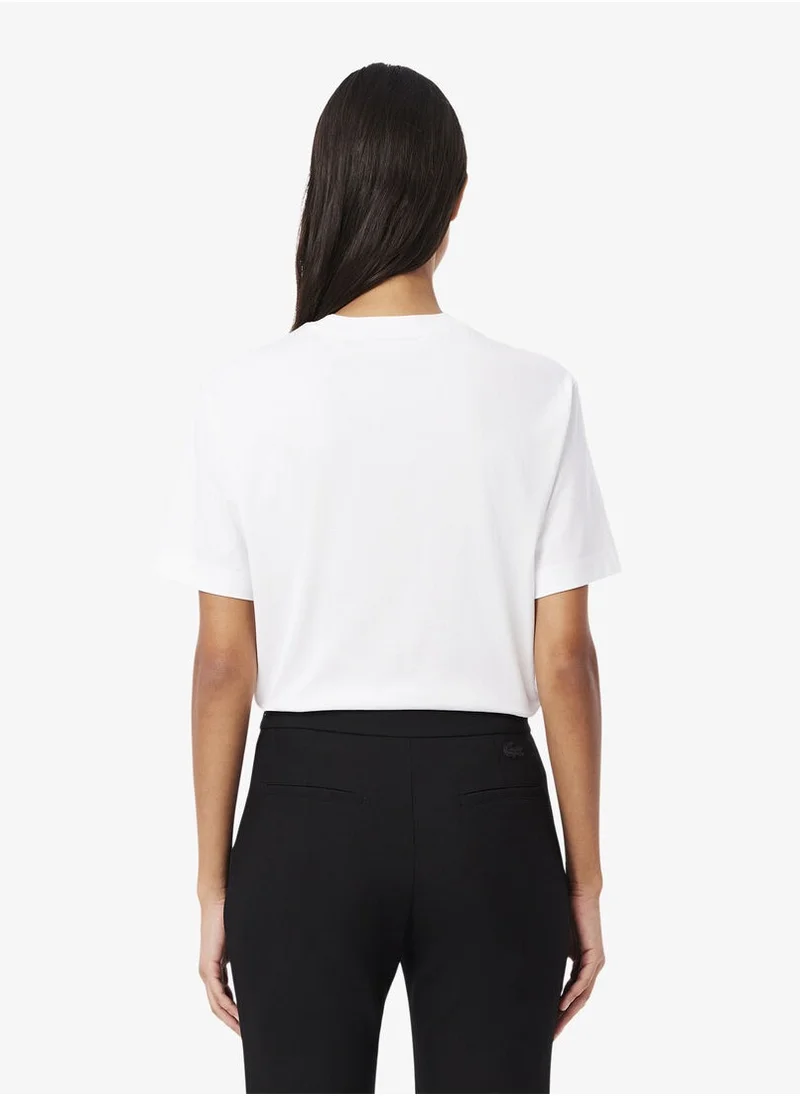 لاكوست Relaxed Fit Crew Neck T-Shirt