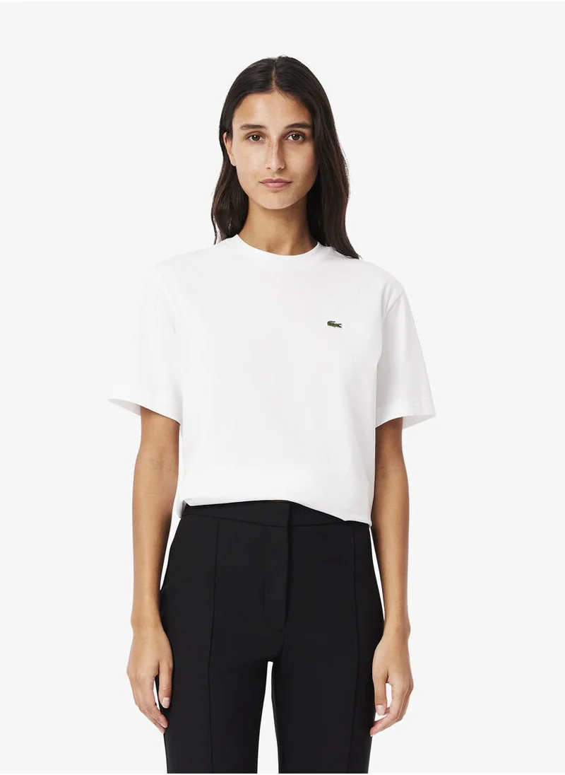 لاكوست Relaxed Fit Crew Neck T-Shirt