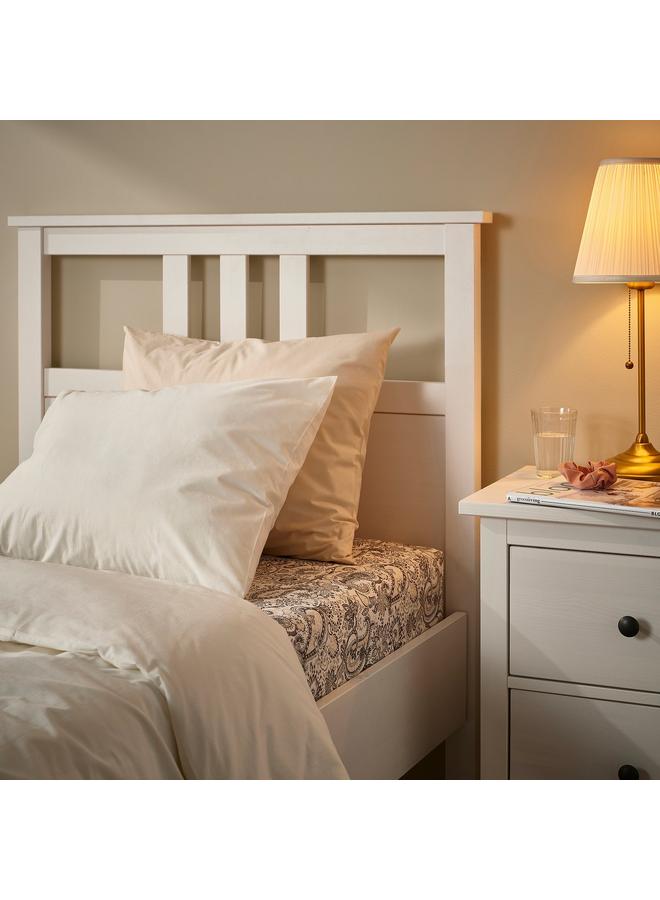 إيروريكس ملاءة سرير ملائمة، رمادي/أبيض، 80×200 سم - Image 3